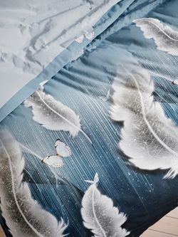 Пододеяльник сатин Milky Garden "Yuanli/Yuanli (компаньон)" 1,5-спальный на молнии 145x215 см