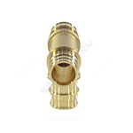 Тройник для PE-X труб радиальный латунь Дн 16 GX150 Giacomini GX150Y003