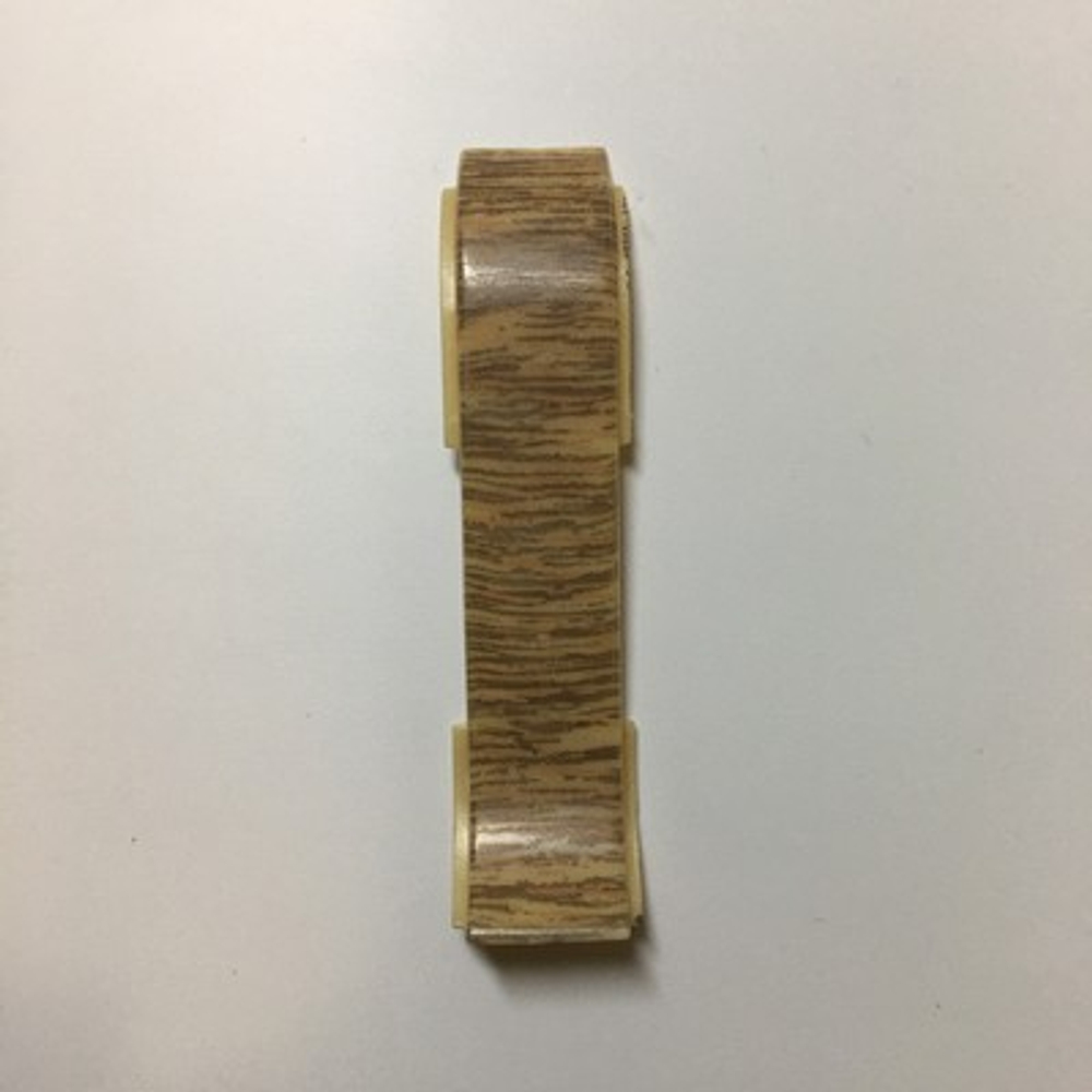 Соединитель к плинтусу "LIDER-62" 338 Дуб имабари