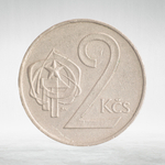Czechoslovakia, 2 Koruny, 1981, VF