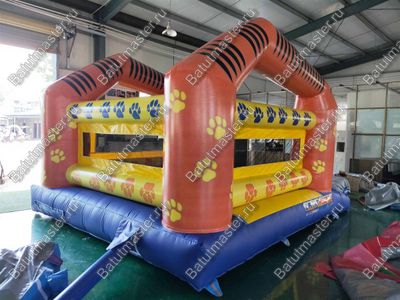 Детский надувной батут "Тигр" 5*4*3
