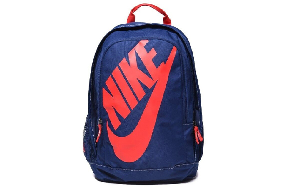 Nike Polyester Backpack Regular Unisex Blue