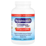 Symbiotics, Colostrum Plus, молозиво, 240 вегетарианских капсул
