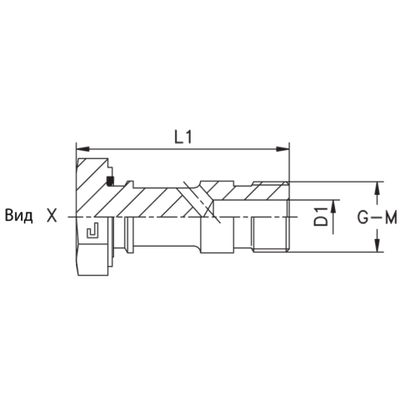 Болт BANJO BSP 1/2