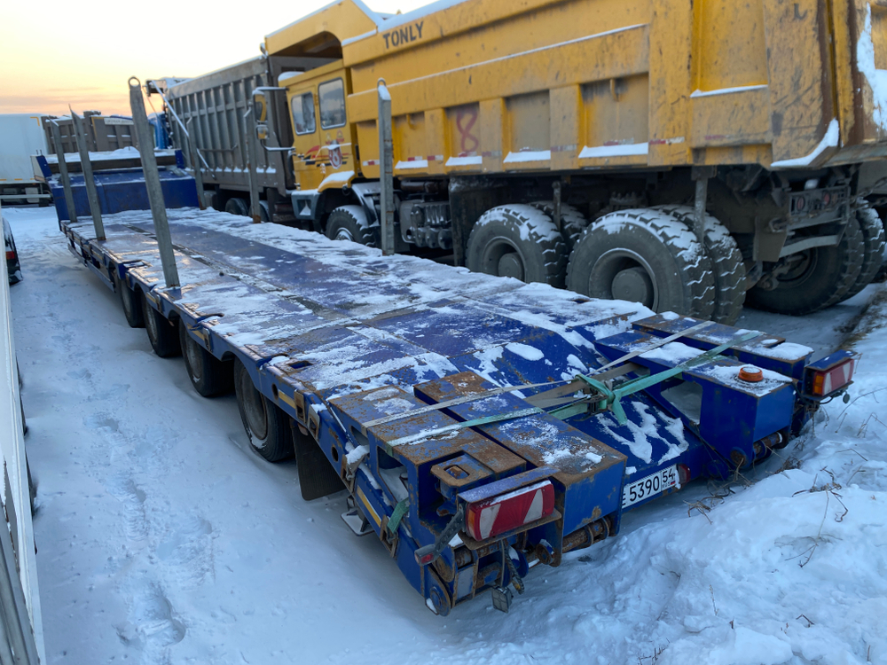 АВТОСПЕЦСЕРВИС 9359* Полуприцеп тяжеловоз 4 оси 935913-0000010 (Не раздвижной)