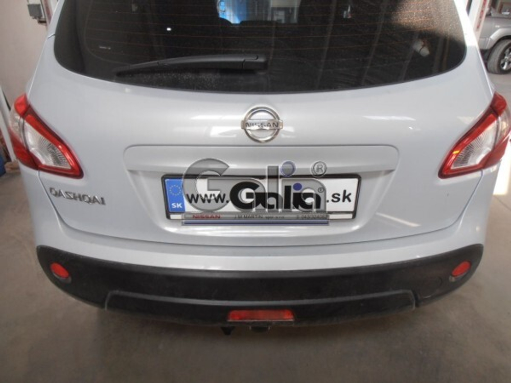 Фаркоп оцинкованный Galia N054C для Nissan Qashqai 2007-2014, Qashqai 2 2014-(паспорт и сертификат в комплекте)(без электрики)