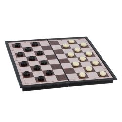 GAEM Игра настольная 2 в 1 (шахматы, шашки), L21 W10,5 H3 см