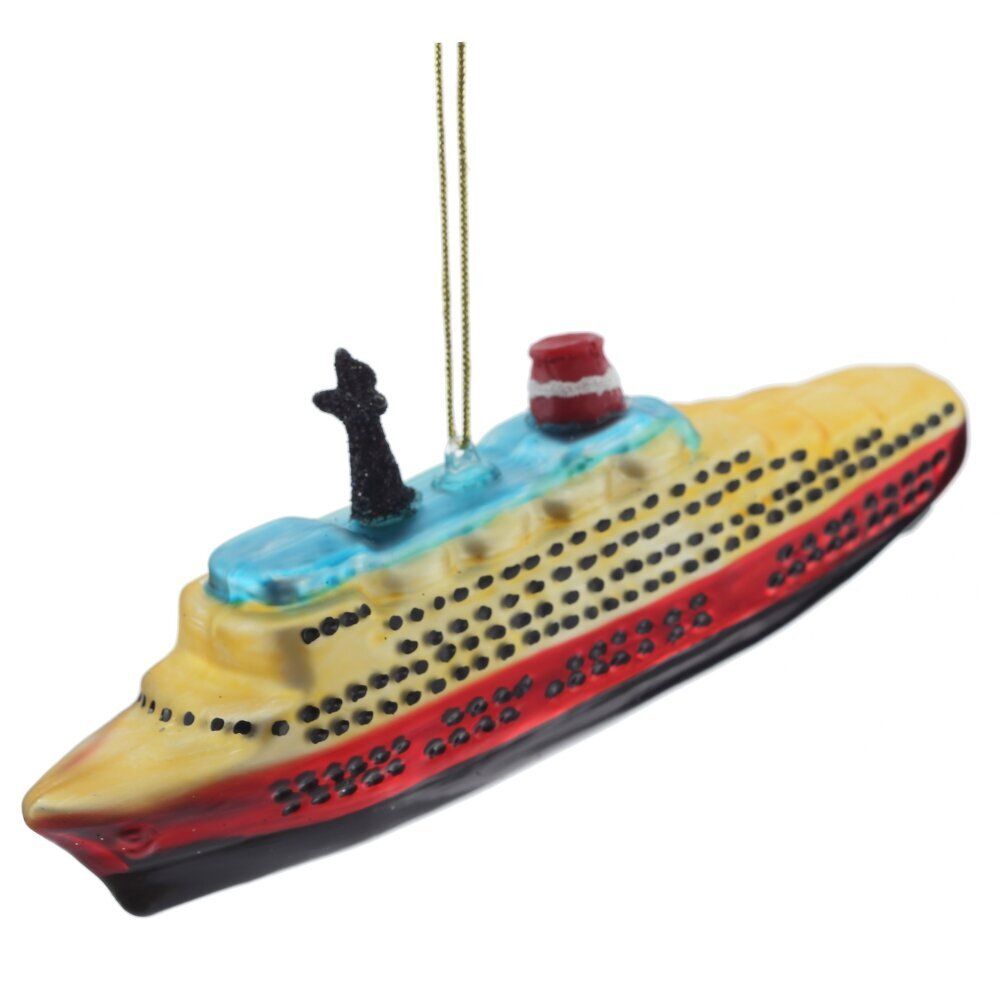 GAEM Украшение новогоднее "Корабль", L15 W3 H6 см