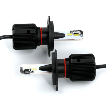 Cветодиодные лампы H4 Sariti J1 Seoul Csp, 5500К, 12V, 25W, EMC (комплект, 2шт)