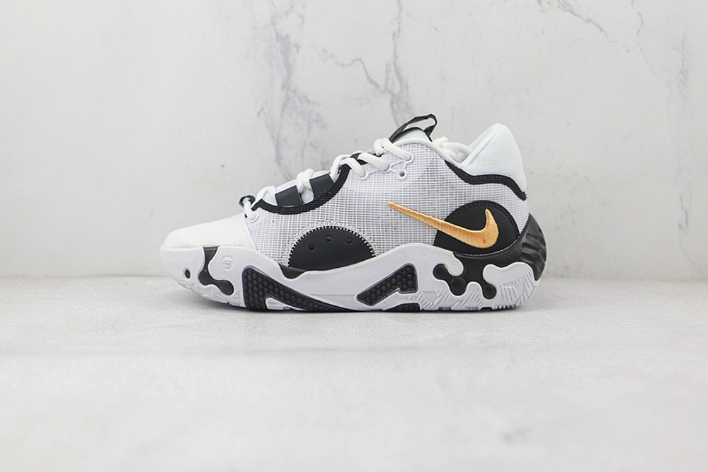 Купить в Москве баскетбольные кроссовки Nike PG 6 White Black Orange Chalk