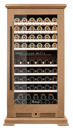 Винный шкаф MEYVEL MV99PRO-KBT2 Натуральный бук