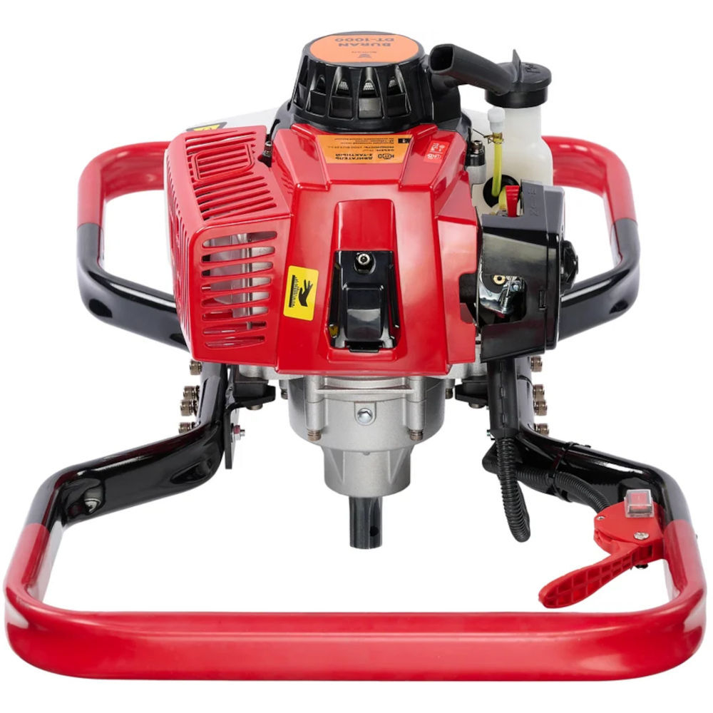 Мотобур BURAN DT-1000+шнек HARDDRILL 250х800+удлинитель PLUS-500