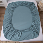 Комплект постельного белья Однотонный Сатин на резинке CSR045