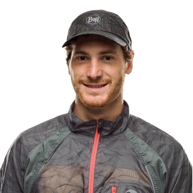 Спортивная кепка для бега Buff Pro Run Cap R-Throwies Multi Фото 2