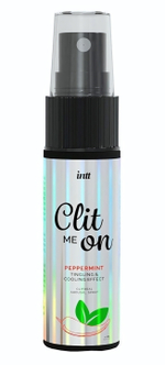 Клиторальный возбуждающий спрей Clit Me On Peppermint - 12 мл.