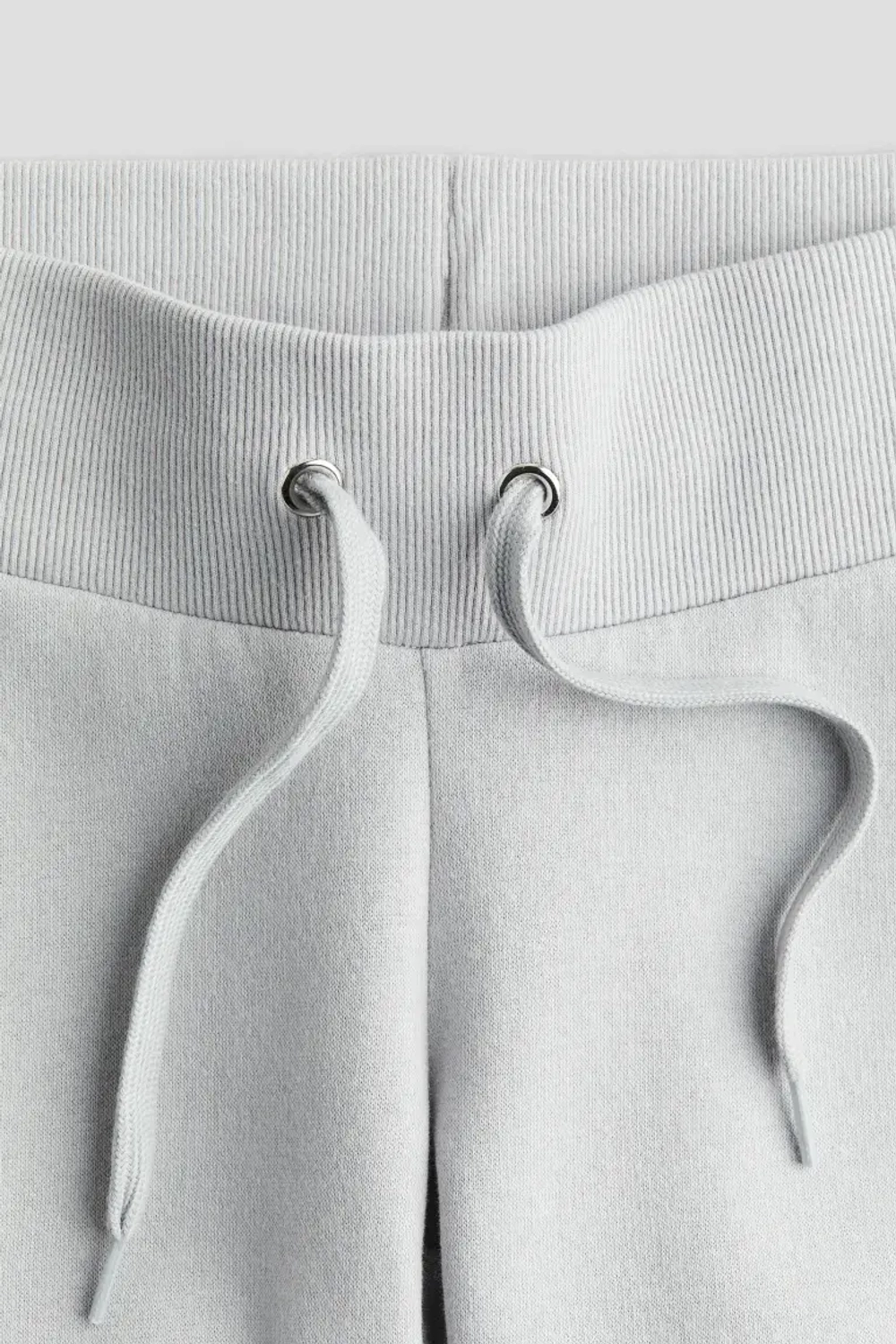 H&M Брюки с эластичным поясом, светло-серый