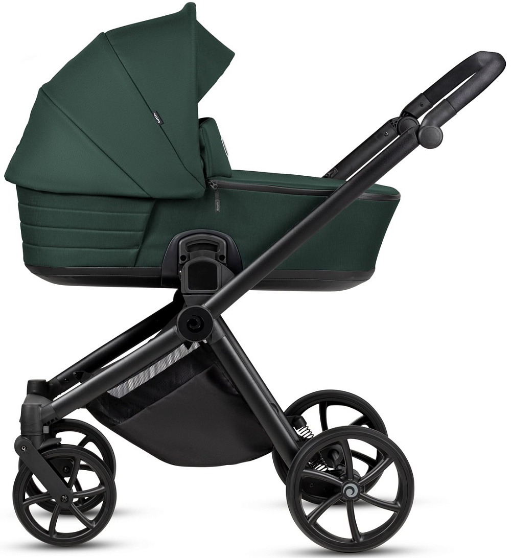 Детская коляска Tutis Mio 3 Plus Essential New 3 в 1 с автокреслом Beno Beige 1622240 Pacific Green