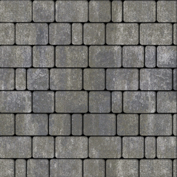 Тротуарная плитка КЛАССИКО - Искусственный камень Габбро, комплект из 3 видов плит