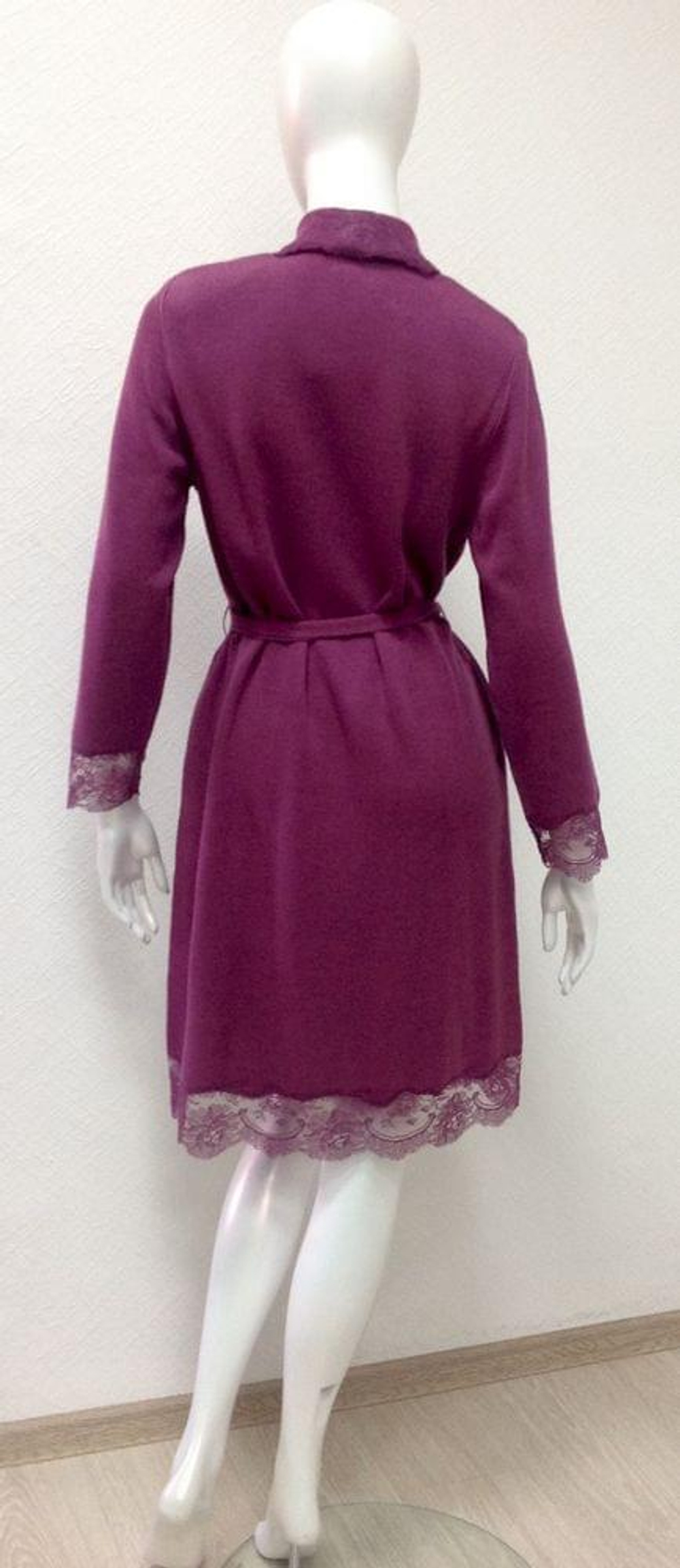 Халат Jaycris-Artesania Vicki berengena темно-вишневый фото