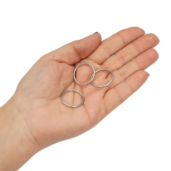 Кольцо для бретели серебро 20 мм