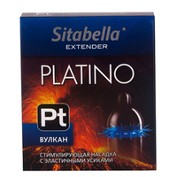 Стимулирующая насадка Вулкан с усиками Sitabella Platino 1419