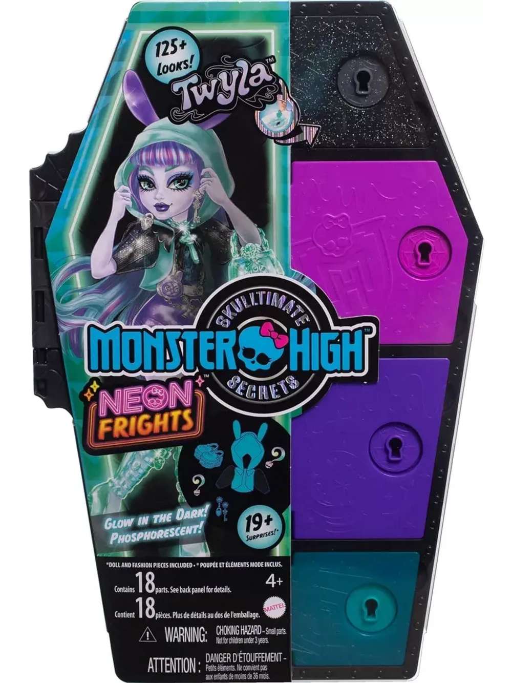 Кукла Монстр Хай Skulltimate Secrets Твайла HNF82