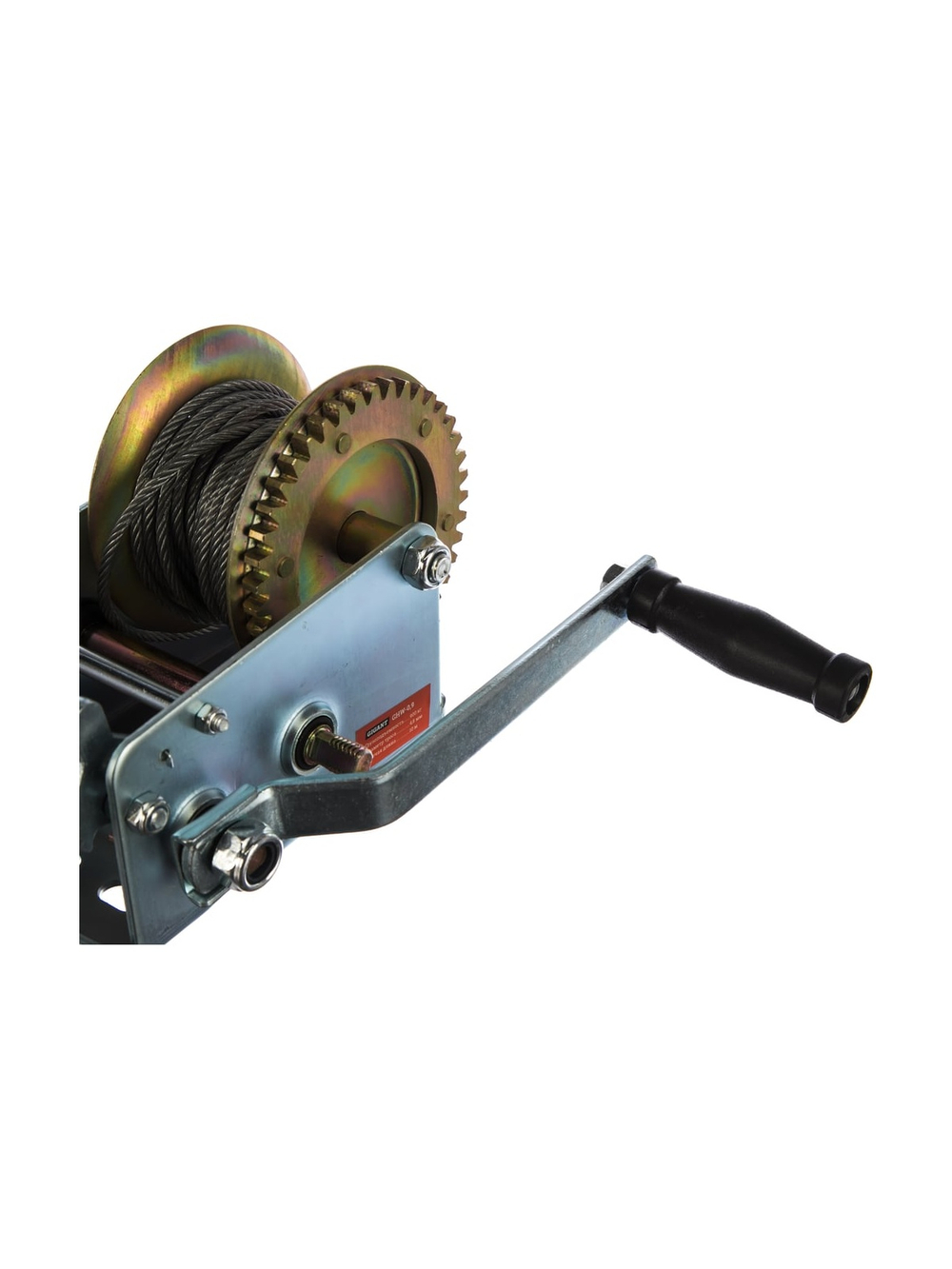 Барабанная лебедка 0,9т Gigant, Диаметр троса 4,2мм, GHW-0,9