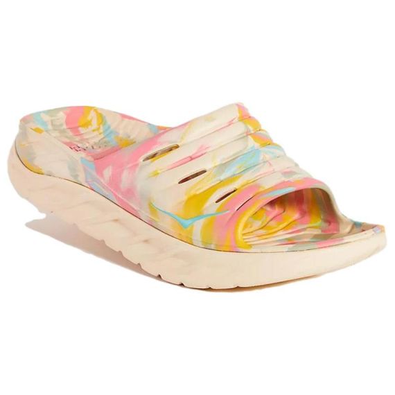 Hoka One One Ora Slide 'Moon White Marble'