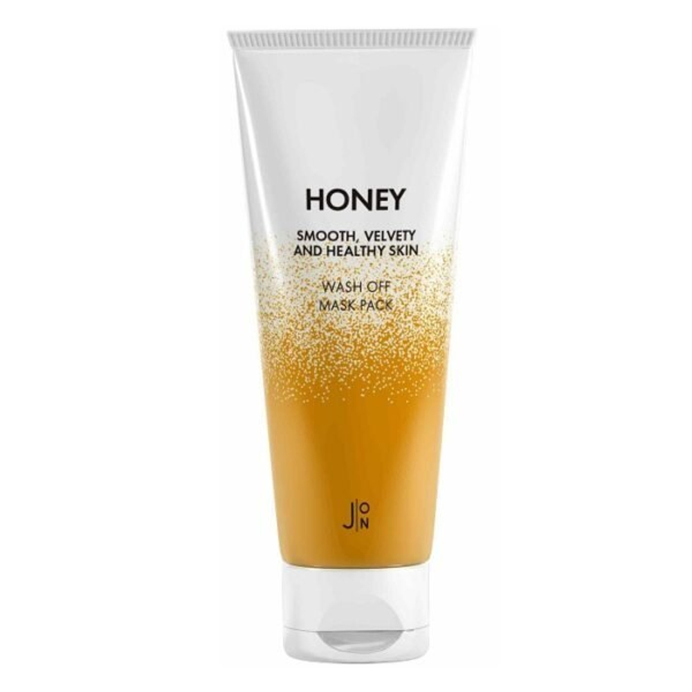 J:ON МЕД МАСКА ДЛЯ ЛИЦА HONEY SMOOTH VELVETY AND HEALTHY SKIN WASH OFF MASK PACK, 50Г