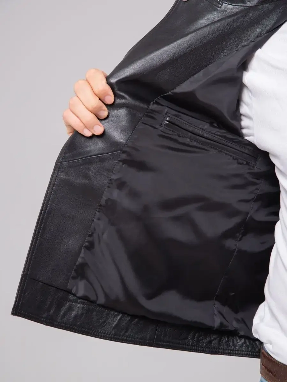 Косуха мужская  кожаная,  куртка мужская