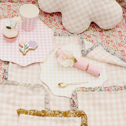 Салфетки текстильные в клетку "Liberty of London" 4 шт