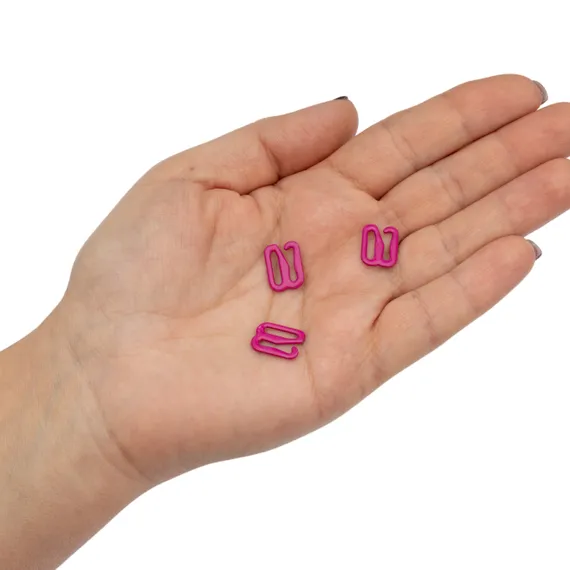 Крючок для бретели фуксия 10 мм