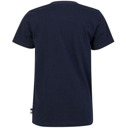 Детская теннисная футболка Roland Garros Kids Big Logo - navy