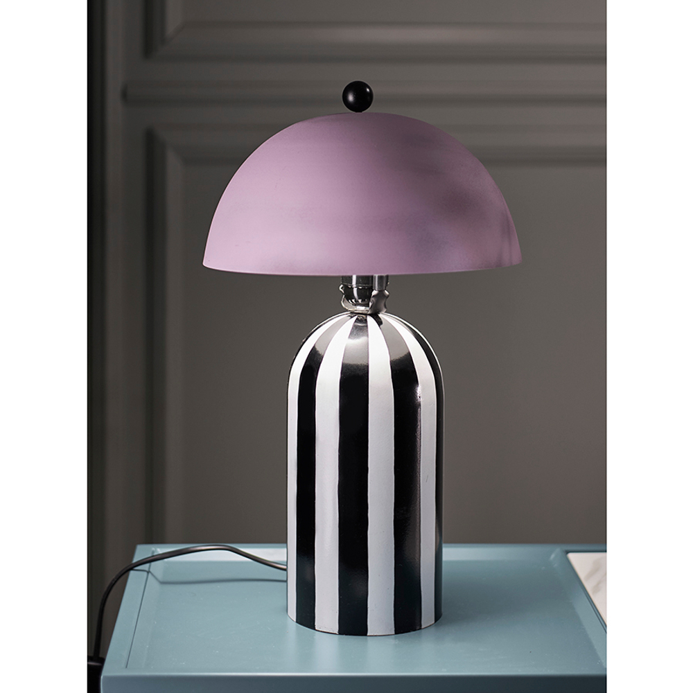 Светильник настольный anniken, D25х38 см, лиловый