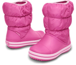 Сапоги Crocs Winter Puff Boot Розовые