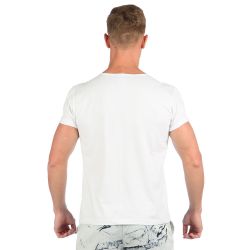 Мужская футболка белая Scandaloso 012-12