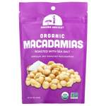 Mavuno Harvest, Органические макадамии, обжаренные с морской солью, 112 г (4 унции)