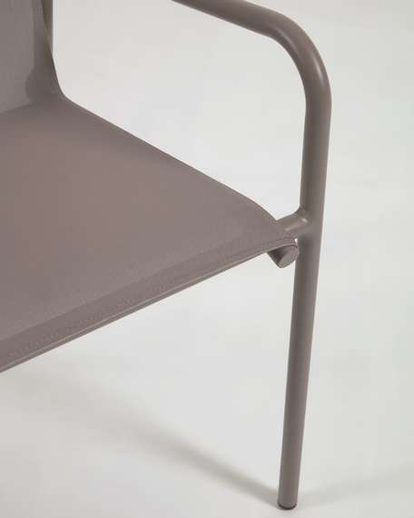 Уличный стул Zaltana коричневый