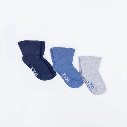 Комплект носочков "Гроза/Деним/Пепел" 0+