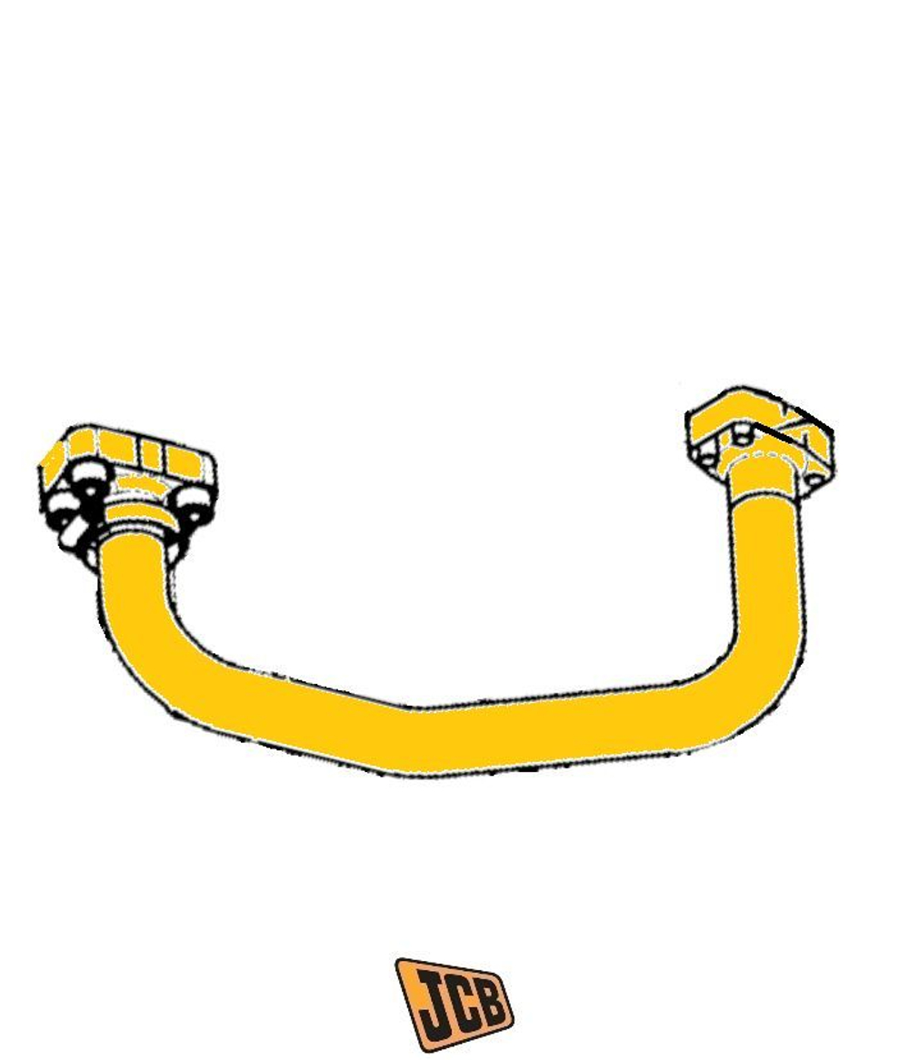 Труба гидравлическая JCB 332/G7671, 332-G7671, 332G7671