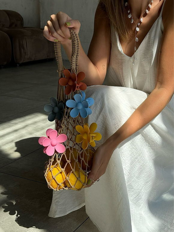 Крабик для волос Цветы