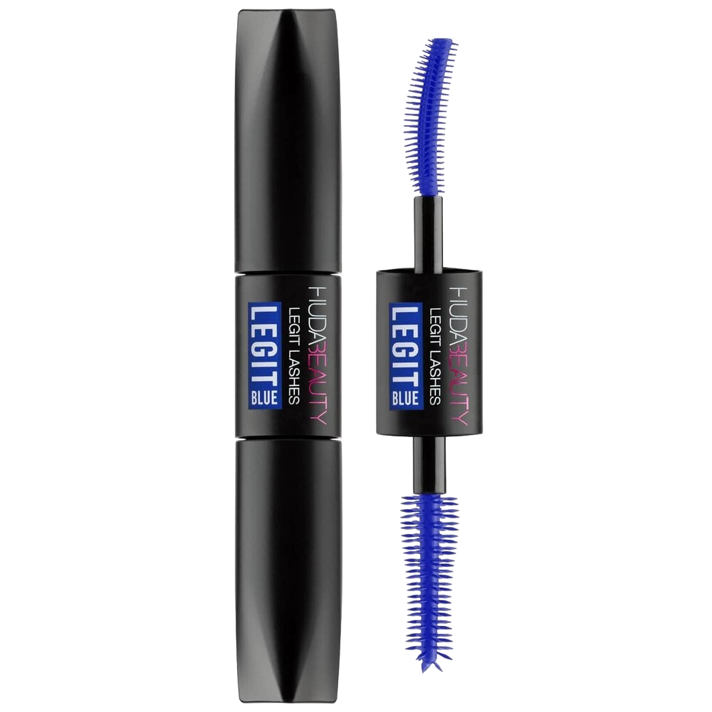 Huda Beauty Legit Blue Legit Lashes Double-Ended Mascara Mini