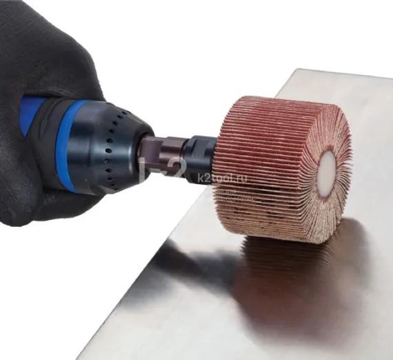 Круг лепестковый радиальный на оправке Karnasch Ø30 мм, Р60, артикул 12.3010.030.060.3