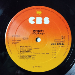 Винтажная виниловая пластинка LP Journey Infinity (Holland 1978)