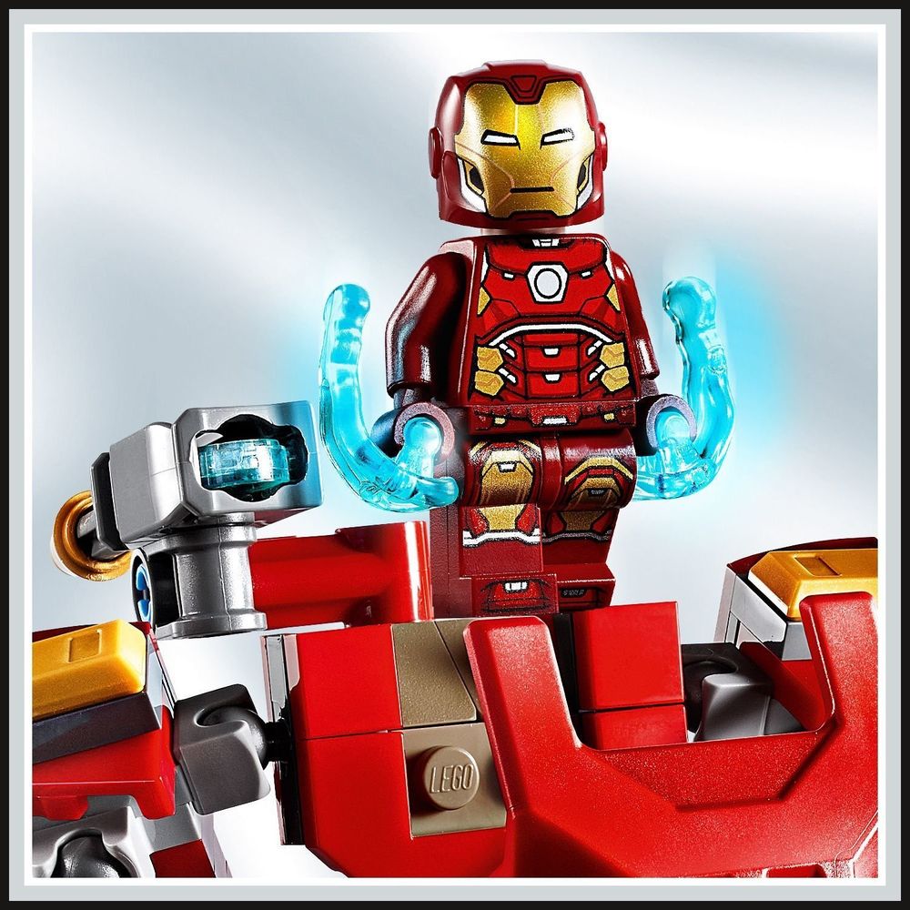 Железный Человек: трансформер DC Super Heroes LEGO