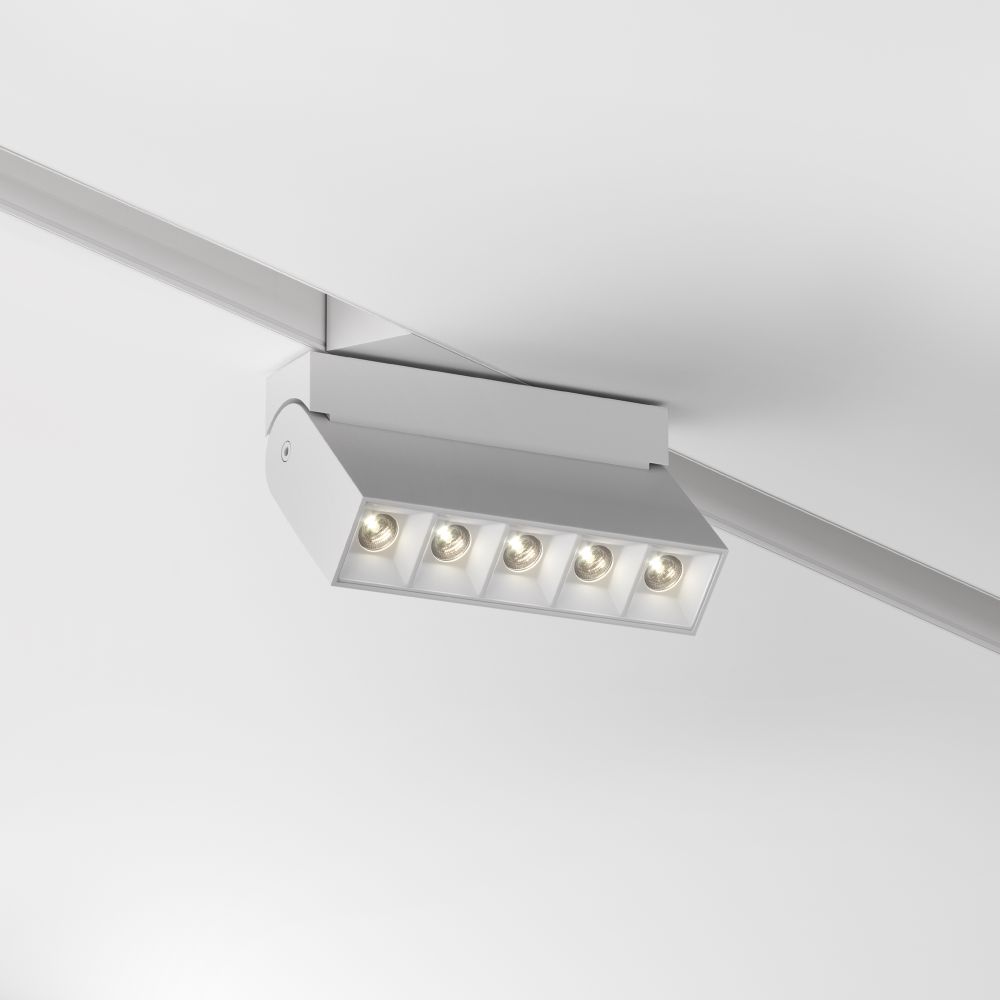 Трековый магнитный светодиодный светильник Maytoni Points Rot Gravity TR077-2-10W3K-W