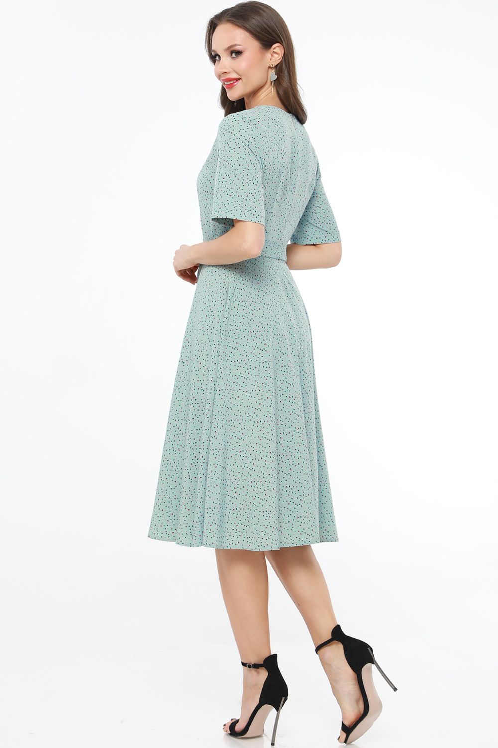 Платье Женский взгляд, грин DStrend (Акция)