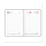 Ежедневник датированный 2026 А5 138х213 мм, BRAUBERG "State", под кожу, коричневый, 117417