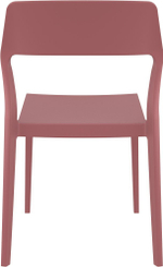 Стул пластиковый Siesta Contract Snow, марсала