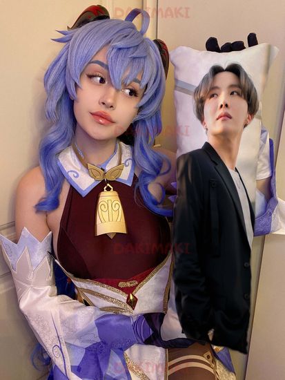 Мини дакимакура Джей-Хоуп из БТС | BTS арт. M0774, 60х20 см